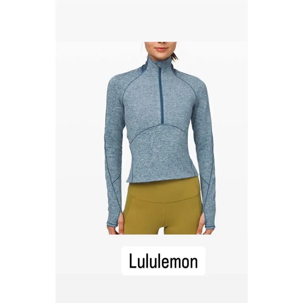 Lululemon Always Alert 1/2 zip pullover sweater long sleeve women’s 4